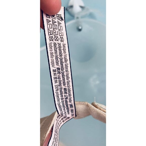 Victoria's Secret Push Up Bra 40C Beige Lace NWOT - Picture 5 of 9